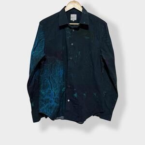 Vintage Paul Smith Italy Abstract Print Button Shirt Men’s